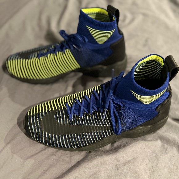 Zoom Mercurial Flyknit 'Deep Royal Blue'- USED ONCE (No box) - Picture 5 of 9